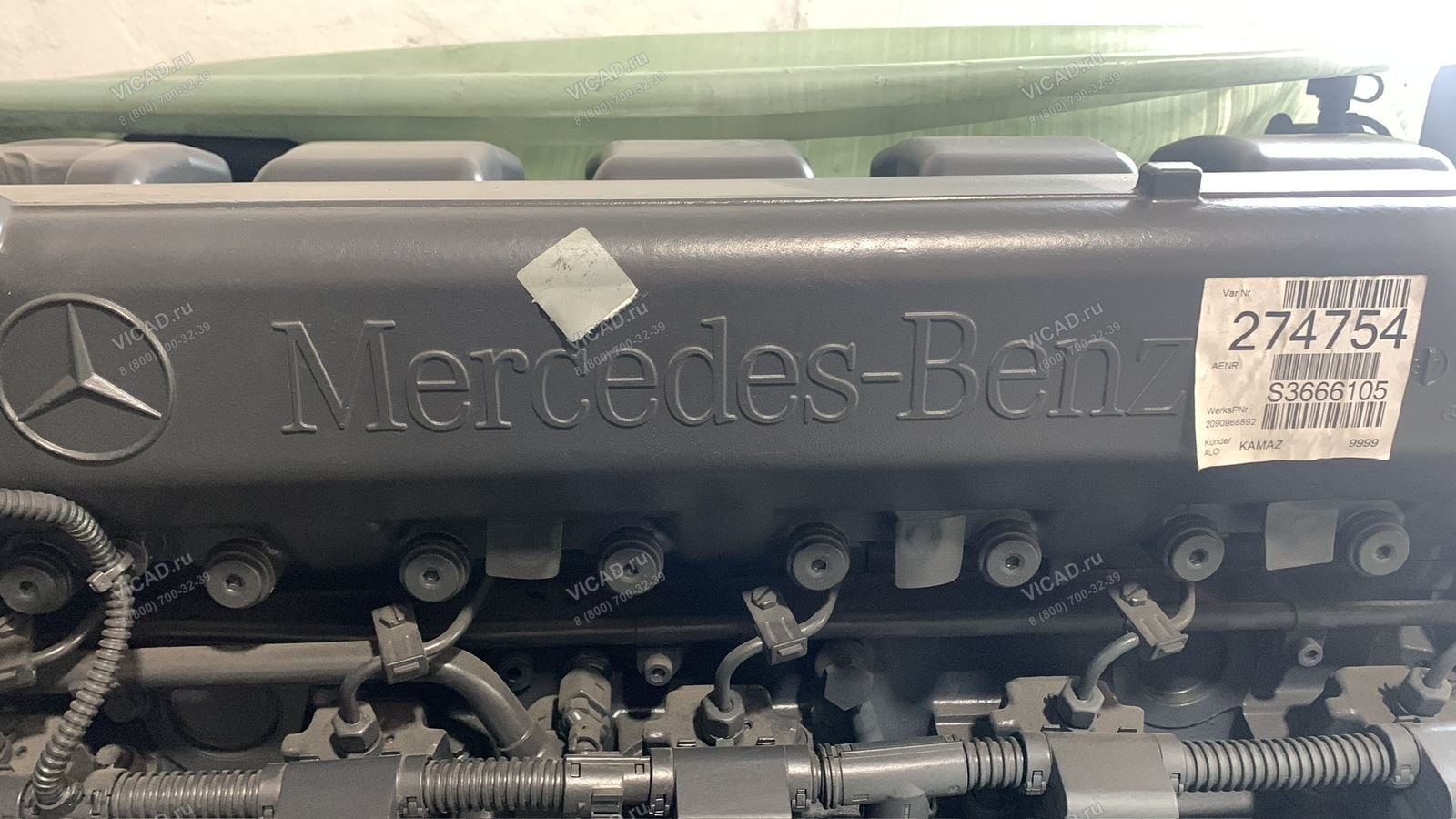 Двигатель Mercedes-Benz OM 457 LA для КАМАЗ-5490 (428 л.с., Евро-5) — фото 2