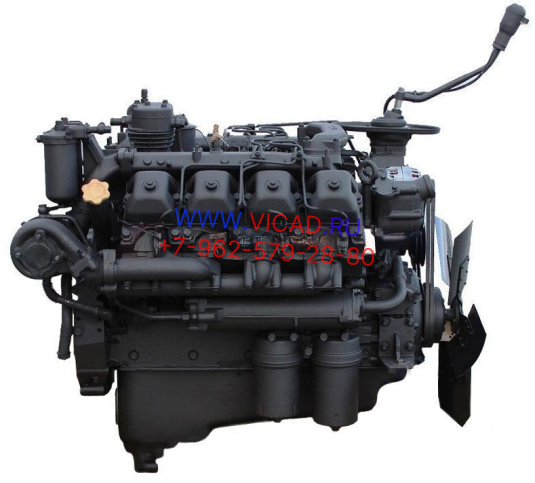 Двигатель КамАЗ 7403.10-260 л Евро-1 7403.10-260
