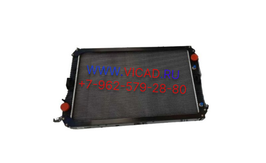 Радиатор основной 5490 алюминиевый / LUZAR 5490-1301010