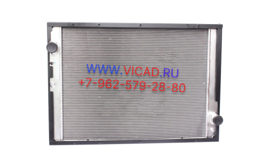 Радиатор основной алюм. 6520 (LUZAR) 2-х ряд. 6520-1301012П